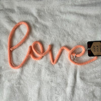 KNIT WIRE WORDS