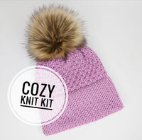 Cozy Knit Kit - Rockwood Beanie