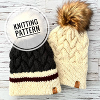 MUSKOKA Beanie Knitting Pattern